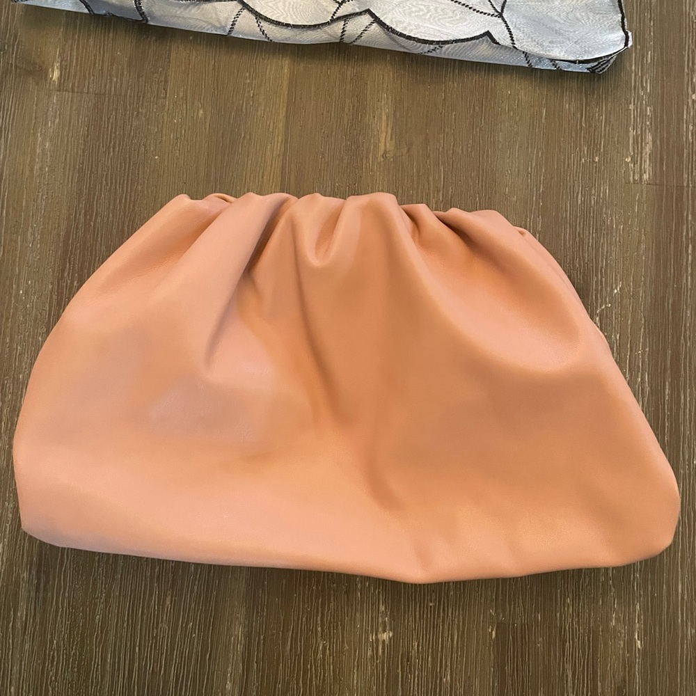 Nude Steve Madden Clutch